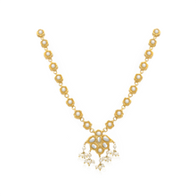 Load image into Gallery viewer, FLORAL PEARL NECKLACE (7898083164291)
