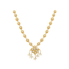 Load image into Gallery viewer, FLORAL PEARL NECKLACE (7898083164291)