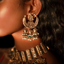 Load image into Gallery viewer, MALINA TRIPLE JHUMKAS (8409526698115)
