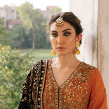 Load image into Gallery viewer, CROWN IMPERIAL DOUBLE SIDED JHUMKA'S (4819432669315)