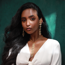 Load image into Gallery viewer, HEARTS DROP EARRINGS (7898082967683)