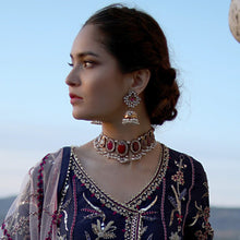 Load image into Gallery viewer, SURKH KUNDAN CHOKER (4834313568387)