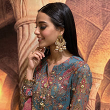 Load image into Gallery viewer, POPPY TRIPLE JHUMKA CHANDBALI (5001927655555)