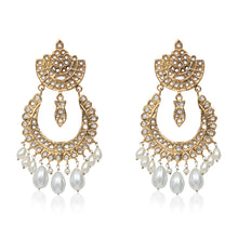 Load image into Gallery viewer, Gold Mahi Chandbali (4819280494723)