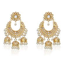 Load image into Gallery viewer, POPPY TRIPLE JHUMKA CHANDBALI (5001927655555)