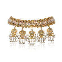 Load image into Gallery viewer, NOOR JAHAN FISH DROP CHOKER (4834292170883)