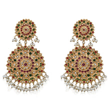 Load image into Gallery viewer, Double Dayereh Earrings (4859914289283)