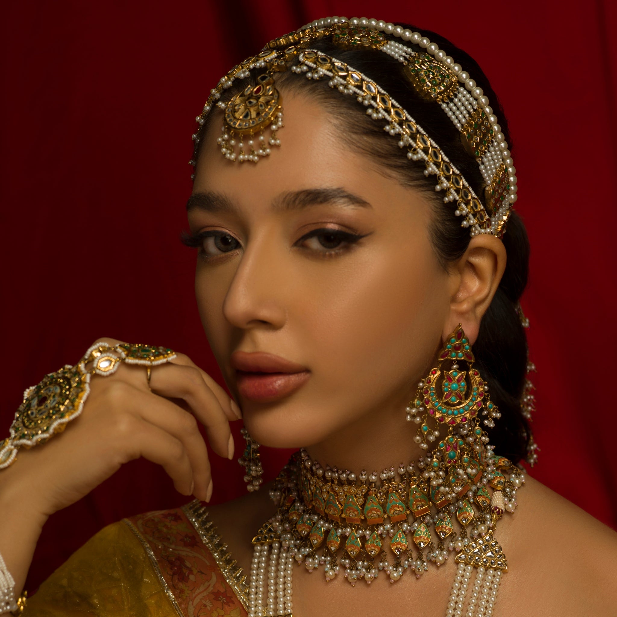 TRADITIONAL MAGAR EARRINGS – Ali Javeri Jewelers