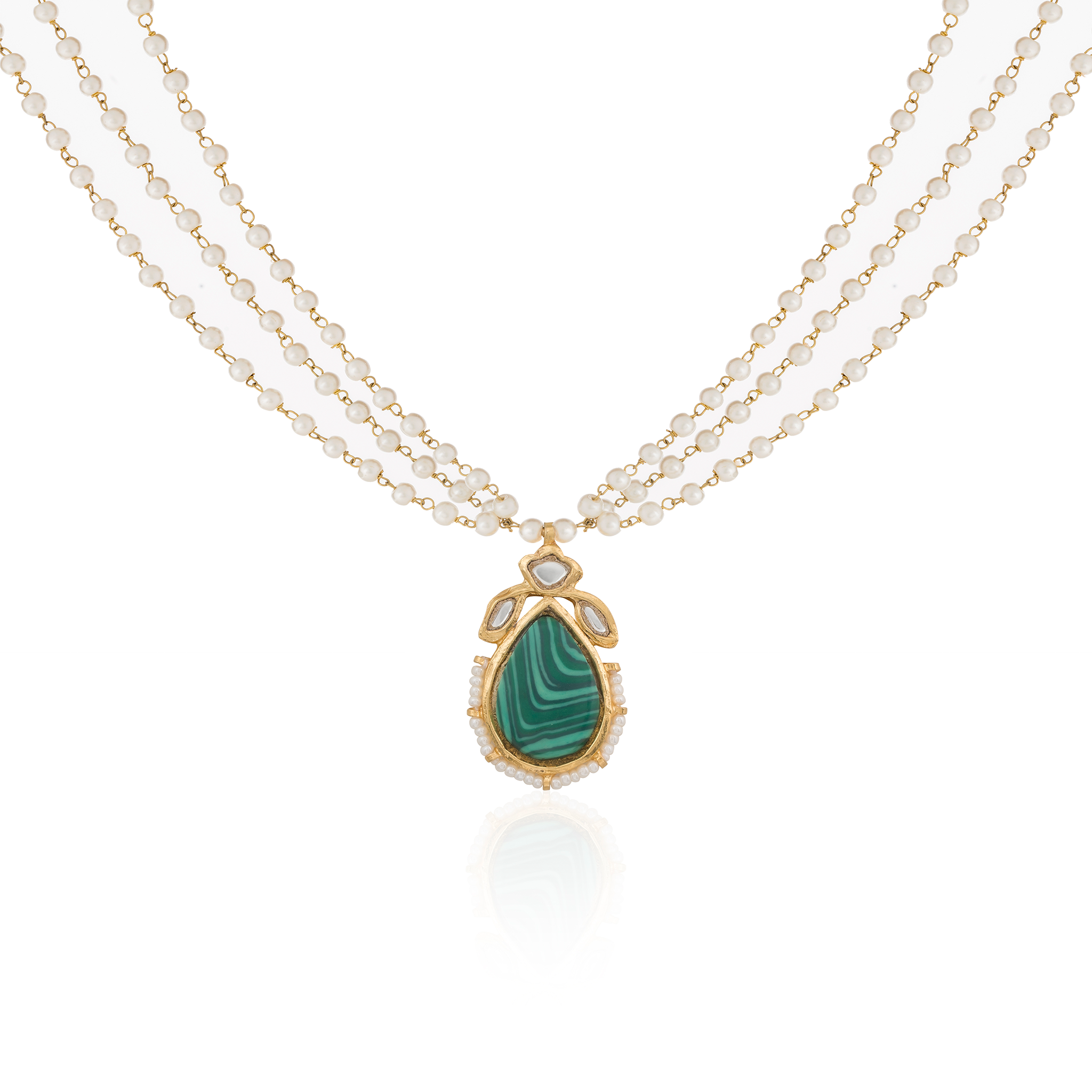 MALACHITE NECKLACE (7898083295363)