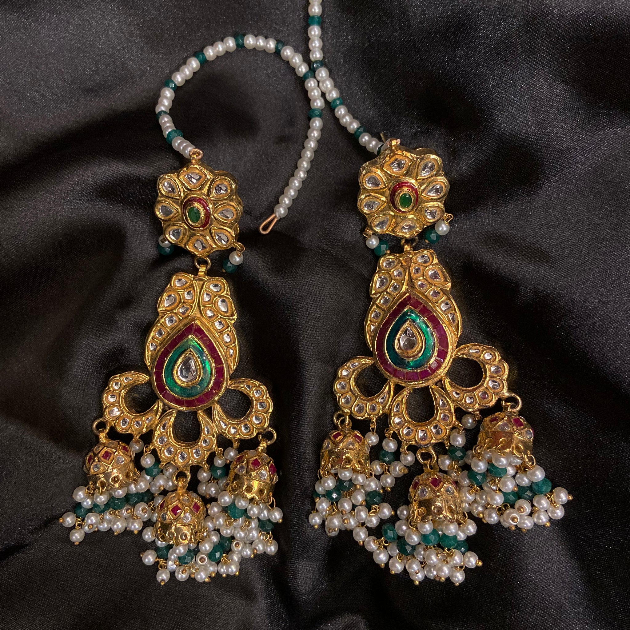 GRAND TRIPLE JHUMKA BALI (6564674044035)