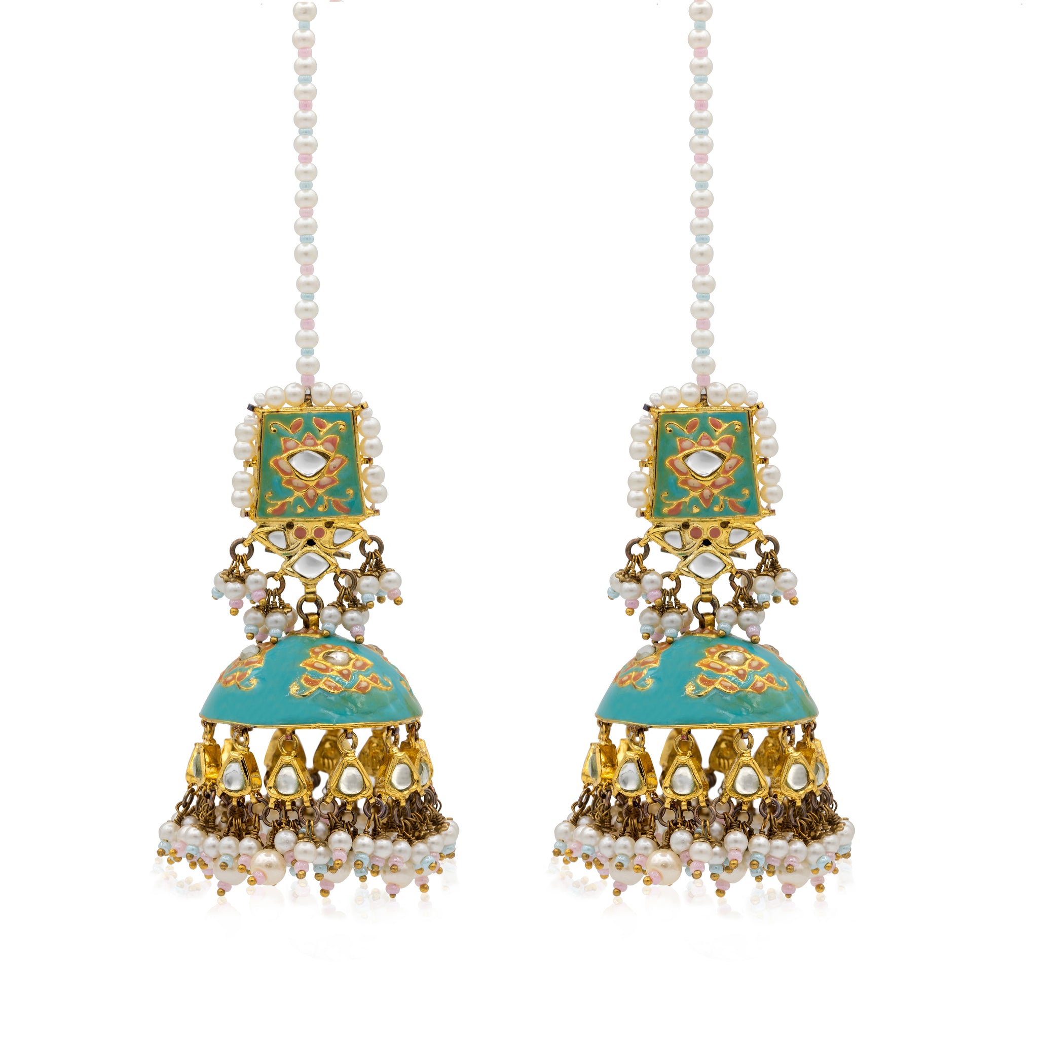 MEENA FILIGREE JHUMKAS (7745055359107)