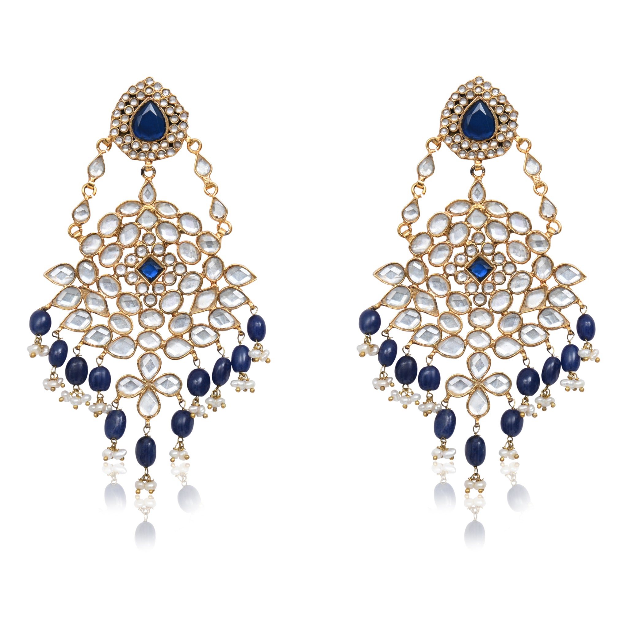 NOORE CHESHM AM JHOOMER EARRINGS (4857786007683)