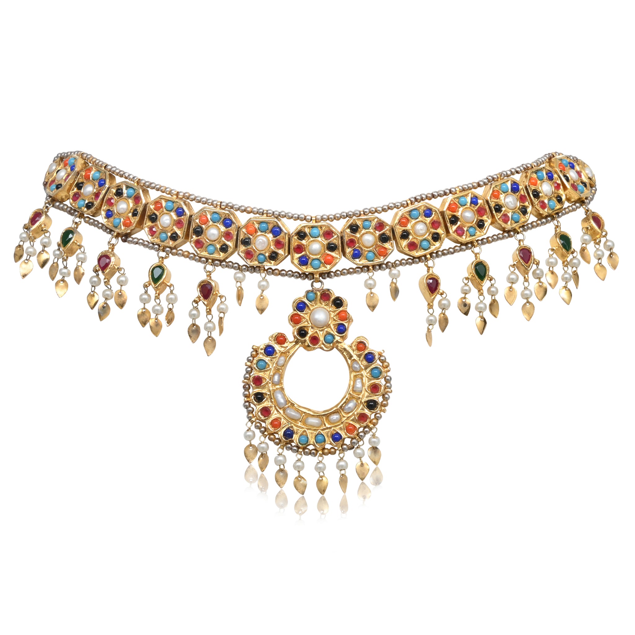 Chand Pendant Choker (4834165555331)