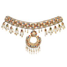 Load image into Gallery viewer, Chand Pendant Choker (4834165555331)
